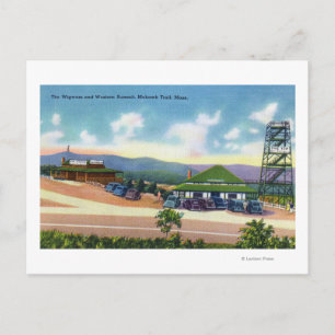 Cartão Postal Vista da Cimeira de Wigwam e do Ocidente