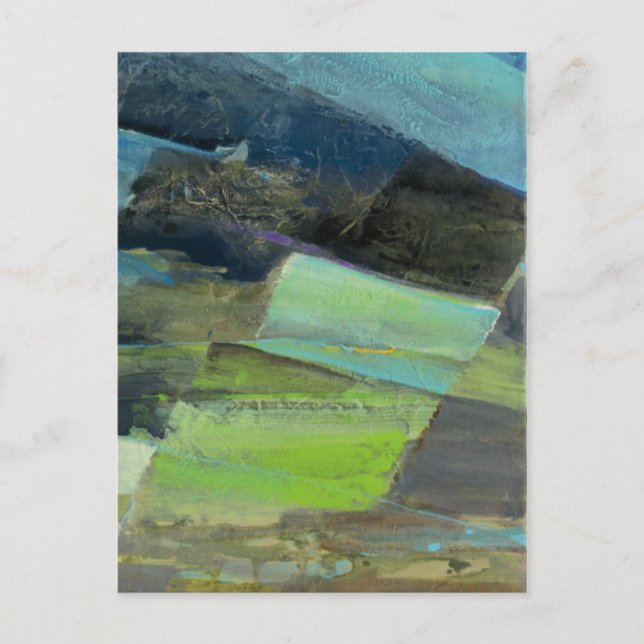 Cartão Postal Vista da Costa II | ABSTRATO IMPRESSÃO 2 (Frente)