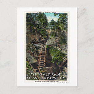 Cartão Postal Vista da Entrada do Juízo Hall de Platão