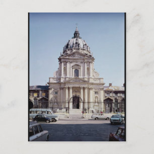 Cartão Postal Vista da fachada de Val-de-Grace