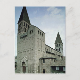 Cartão Postal Vista da fachada oeste, século 10-11