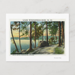 Cartão Postal Vista da Formação do Velho Homem Rock