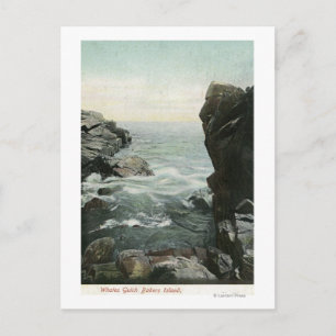 Cartão Postal Vista da Ilha de Bakers, Whales Gulch