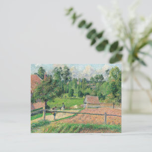 Cartão Postal Vista da janela do artista Camille Pissarro