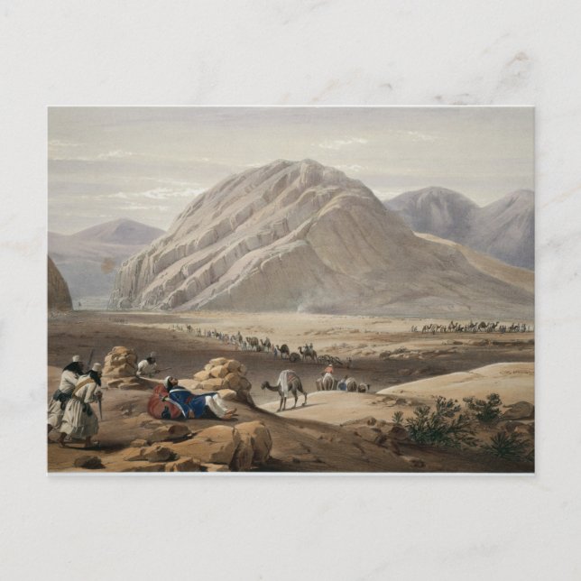 Cartão Postal Vista da Montanha Baba-Naunee, de 'Sketches i (Frente)