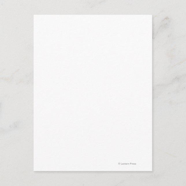 Cartão Postal Vista da Mulher na Canoa (Frente)