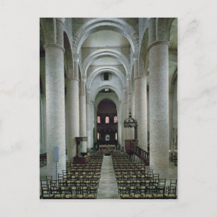 Cartão Postal Vista da nave, olhando para o altar