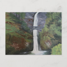 Vista das Cataratas de Multnomah