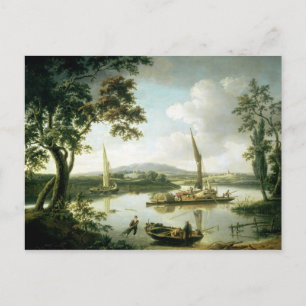 Cartão Postal Vista das Tâmisas de Keen Edge Ferry