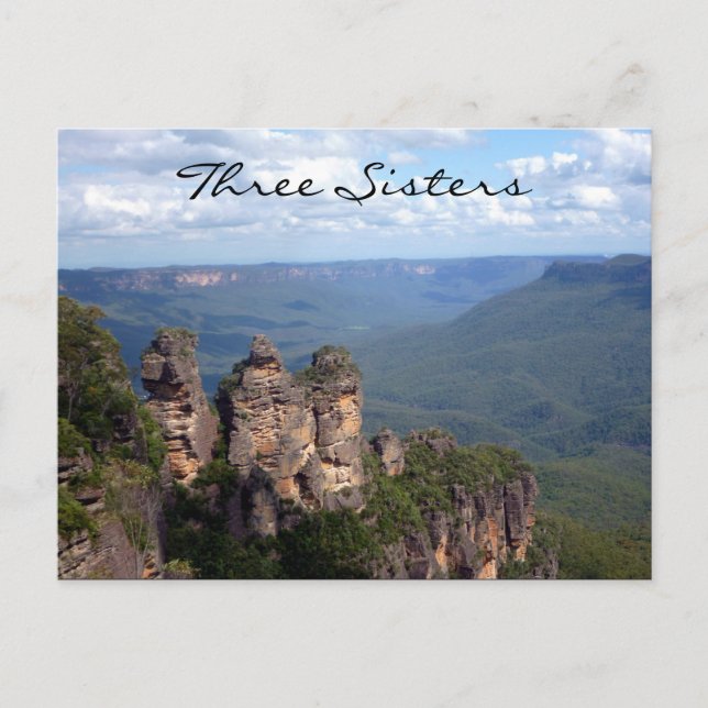 Cartão Postal vista das três irmãs (Frente)
