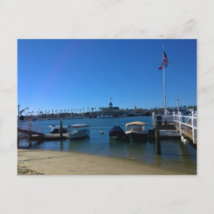 Cartão Postal Vista de Balboa Island, Newport Beach, Califórnia