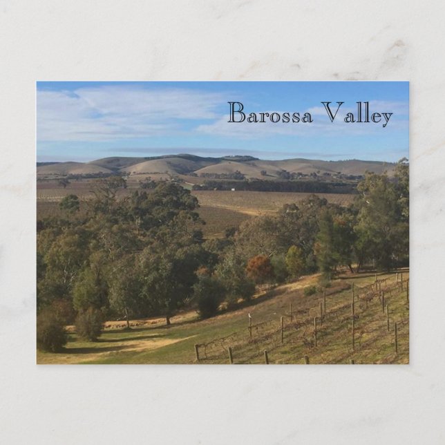 Cartão Postal vista de barossa (Frente)