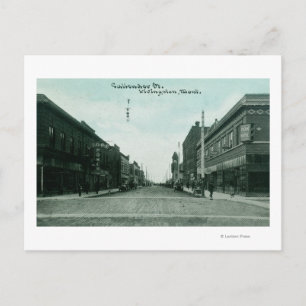 Cartão Postal Vista de Callender StreetLivingston, MT