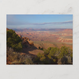 Cartão Postal Vista de Canyonlands do Grand View Point Trail