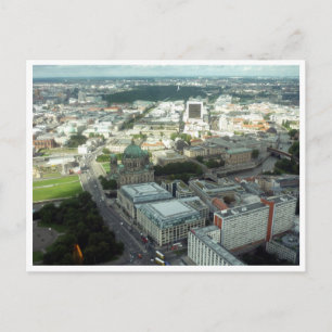 Cartão Postal vista de cidade de berlim