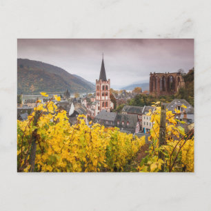 Cartão Postal Vista de Cidade Elevada   Alemanha