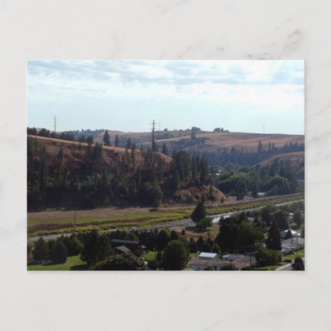 Cartão Postal Vista de Colfax (Frente)