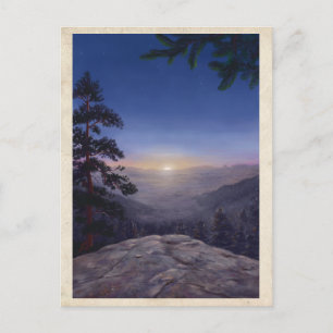 Cartão Postal Vista de David - Cartão-postal