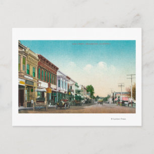 Cartão Postal Vista de East StreetHealdsburg, CA