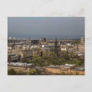 Cartão Postal Vista de Edimburgo