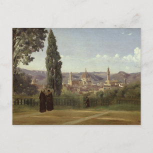 Cartão Postal Vista de Florença
