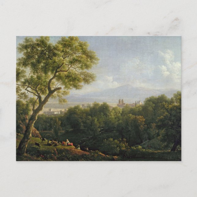 Cartão Postal Vista de Frascati (Frente)