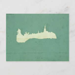 Cartão Postal Vista de Hamburgo