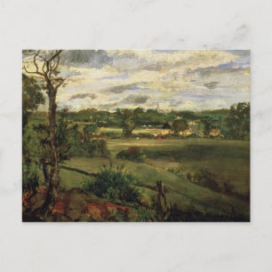 Cartão Postal Vista de Highgate de Hampstead Heath, c.1834
