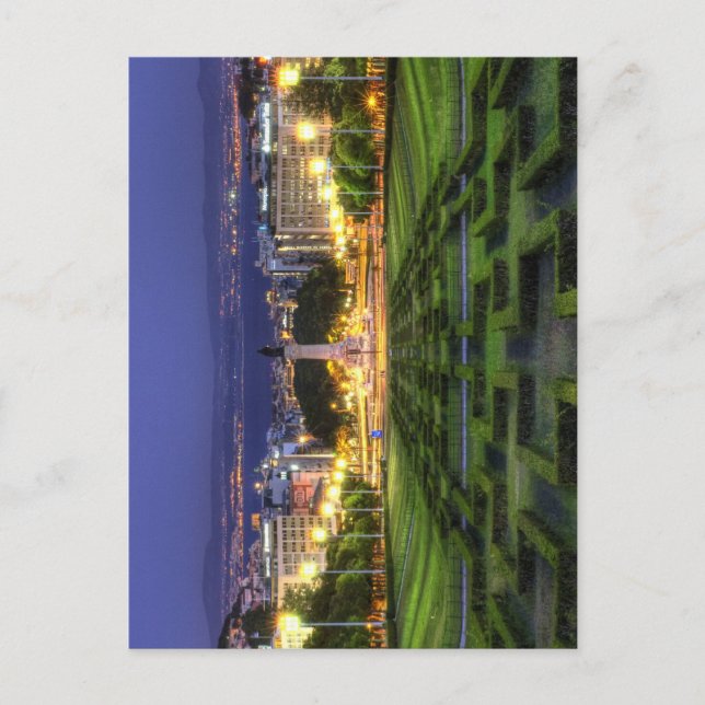 Cartão Postal Vista de Lisboa 2001 (Frente)