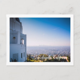 Cartão Postal Vista de Los Angeles desde o Observatório Griffith