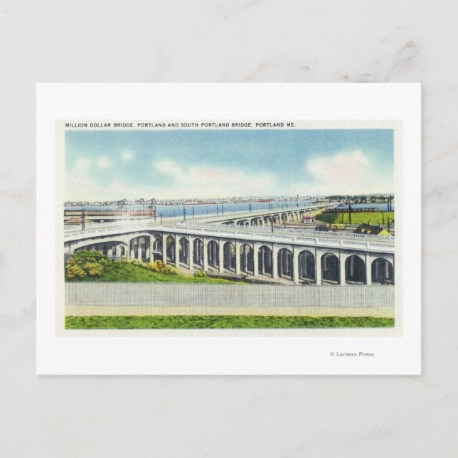 Cartão Postal Vista de milhões de dólares (Frente)