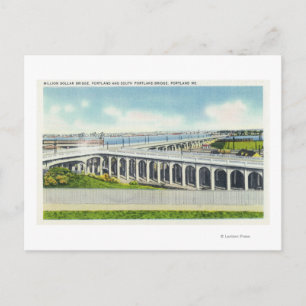 Cartão Postal Vista de Milhões de Dólares