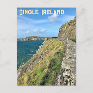 Cartão Postal Vista de Oceano de Dingles