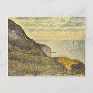 Cartão Postal Vista de Port-en-Bessin por Georges Seurat