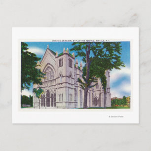Cartão Postal Vista de Rua sem espíritos. Catedral de Joseph