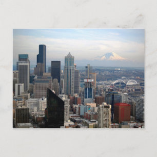 Cartão Postal Vista de Seattle