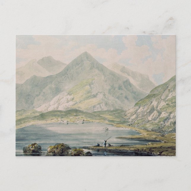 Cartão Postal Vista de Snowdon (Frente)