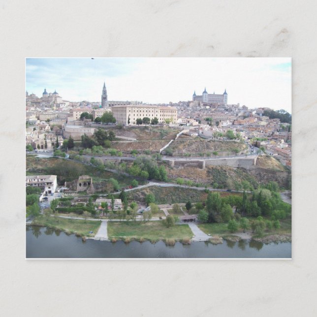 Cartão Postal Vista de Toledo (Frente)