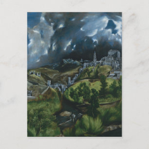 Cartão Postal Vista de Toledo, El Greco