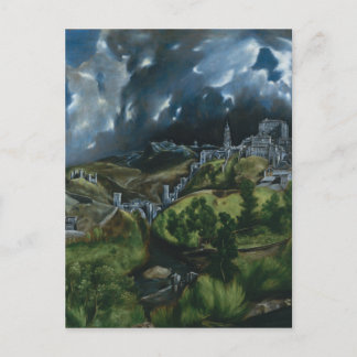 Cartão Postal Vista de Toledo, El Greco