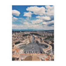 vista de topo da cidade do vaticano