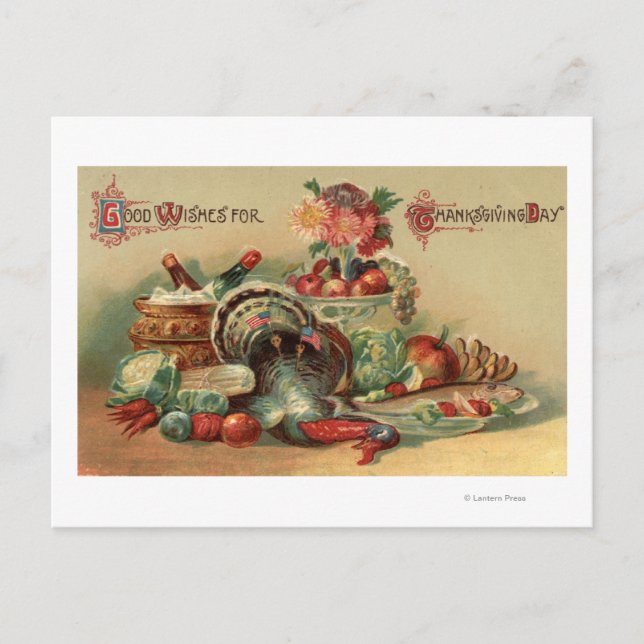 Cartão Postal Vista de um Banquete (Frente)