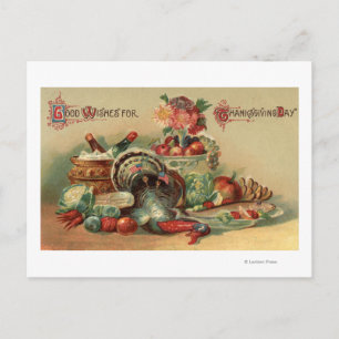 Cartão Postal Vista de um Banquete