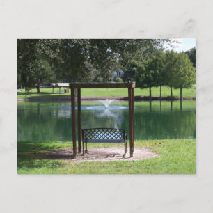 Cartão Postal Vista de um lago pequeno