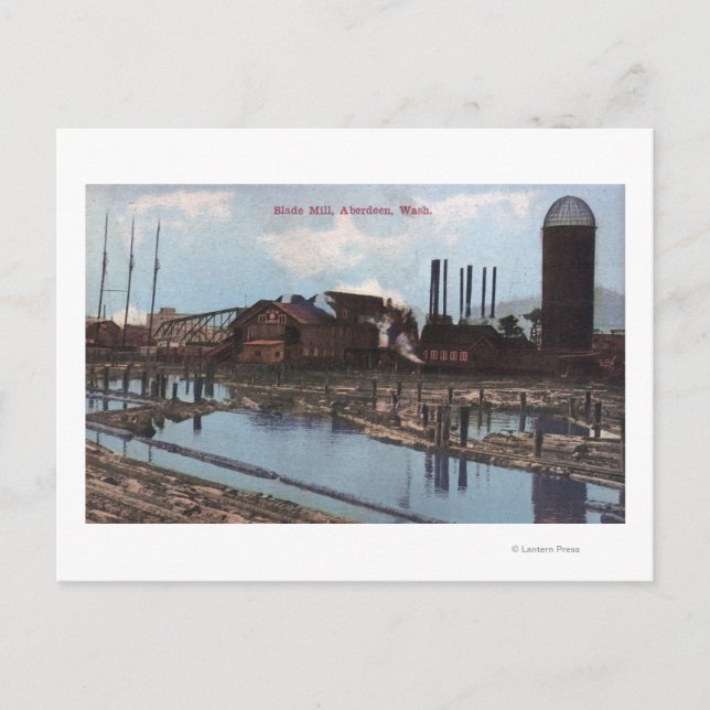 Cartão Postal Vista de uma Lâmina (Frente)