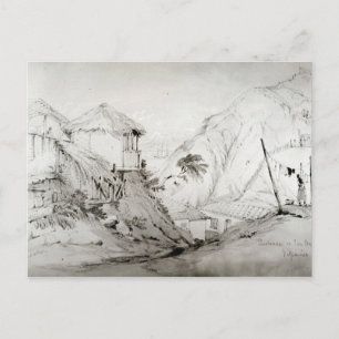 Cartão Postal Vista de Valparaíso, 1834