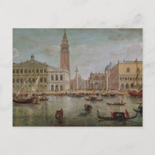 Cartão Postal Vista de Veneza, 1719