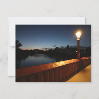 Cartão Postal Vista de Wasserburg am Inn de Rote Bruecke