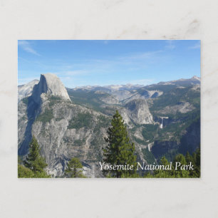 Cartão Postal Vista de Yosemite do Glacier Point, CA