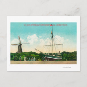 Cartão Postal Vista do Ciclo Ártico de Amundsen